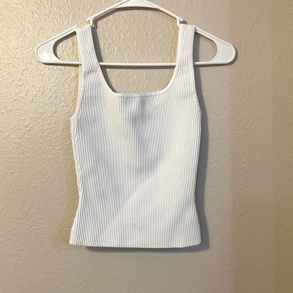 Babaton White Tank top